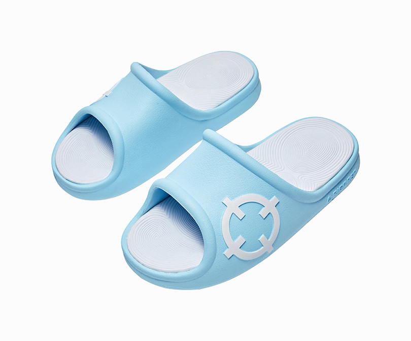 Best Slip On Waterproof Shoes Rigorer Skyrim 1 Slide - Moon Blue White Slide Slippers for Unisex