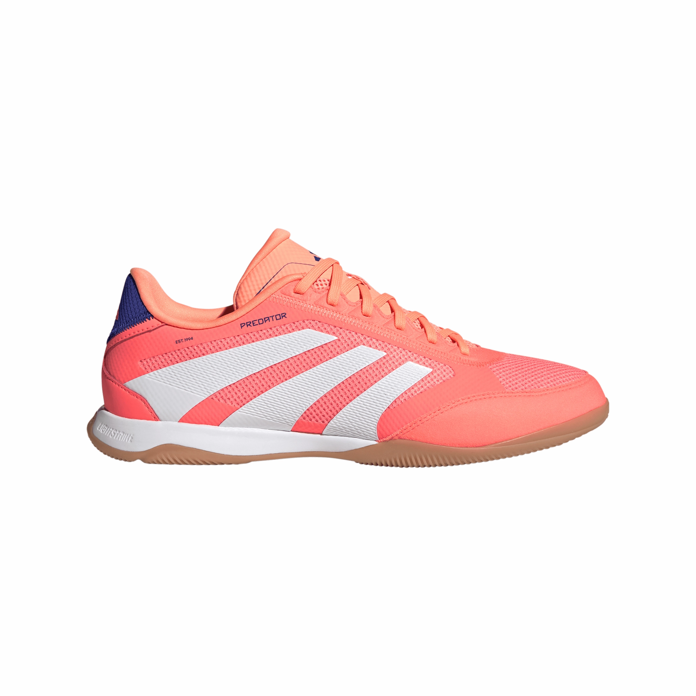 adidas Predator League IN Men's Soccer Shoes - Orange/White Soccer Cleats 2014