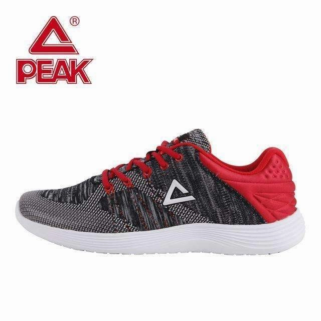 Running Shoes For Achilles Tendinopathy PEAK Running Shoes Men Shoes Athletic Sneakers Light Weight Support Sport Fitness Training Breathable Walking Sneakers Gym Shoes