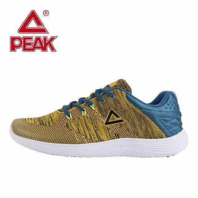 PEAK Running Shoes Men Shoes Athletic Sneakers Light Weight Support Sport Fitness Training Breathable Walking Sneakers Gym Shoes Running Shoe Sites