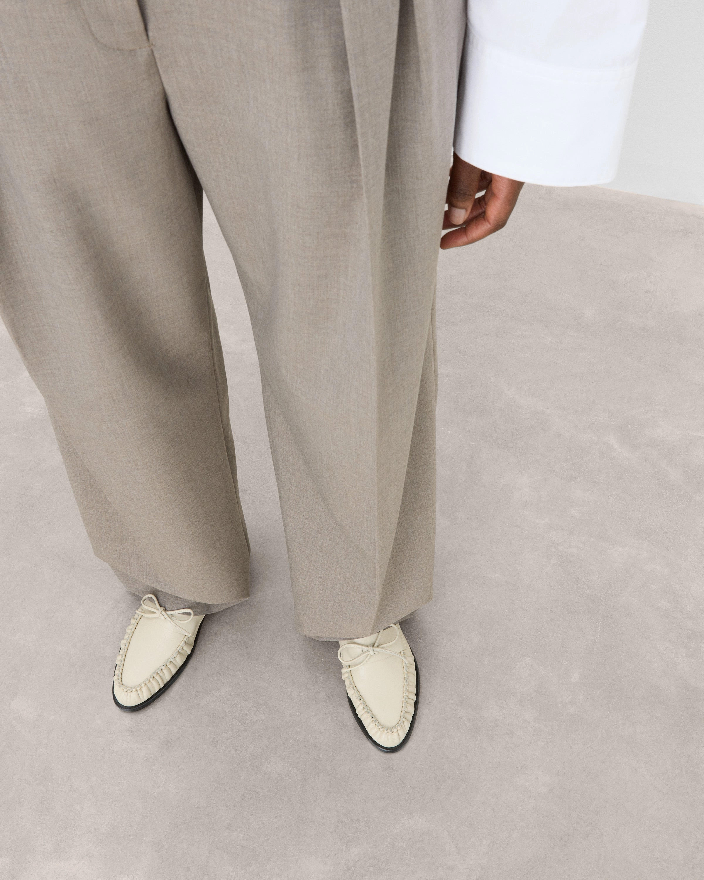 Penny Loafers Narrow Width Dylan Leather Creme