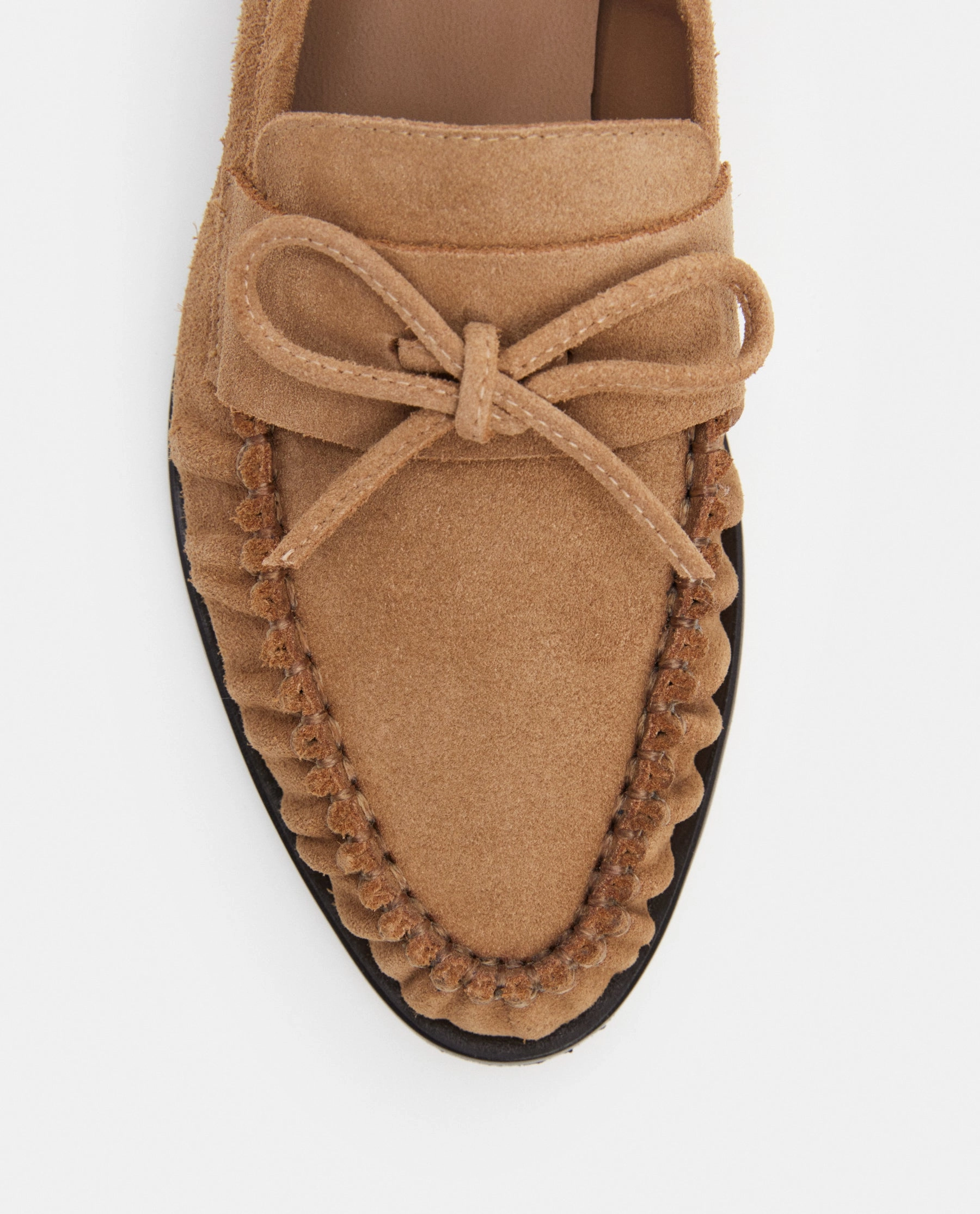 Woodchuck Sato Tabi Loafers Dylan Suede Cognac