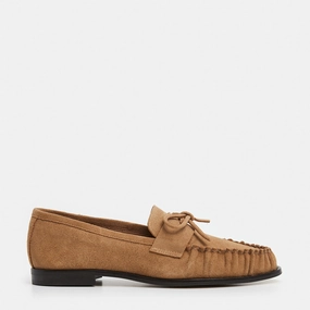 Mems Loafers Dylan Suede Cognac