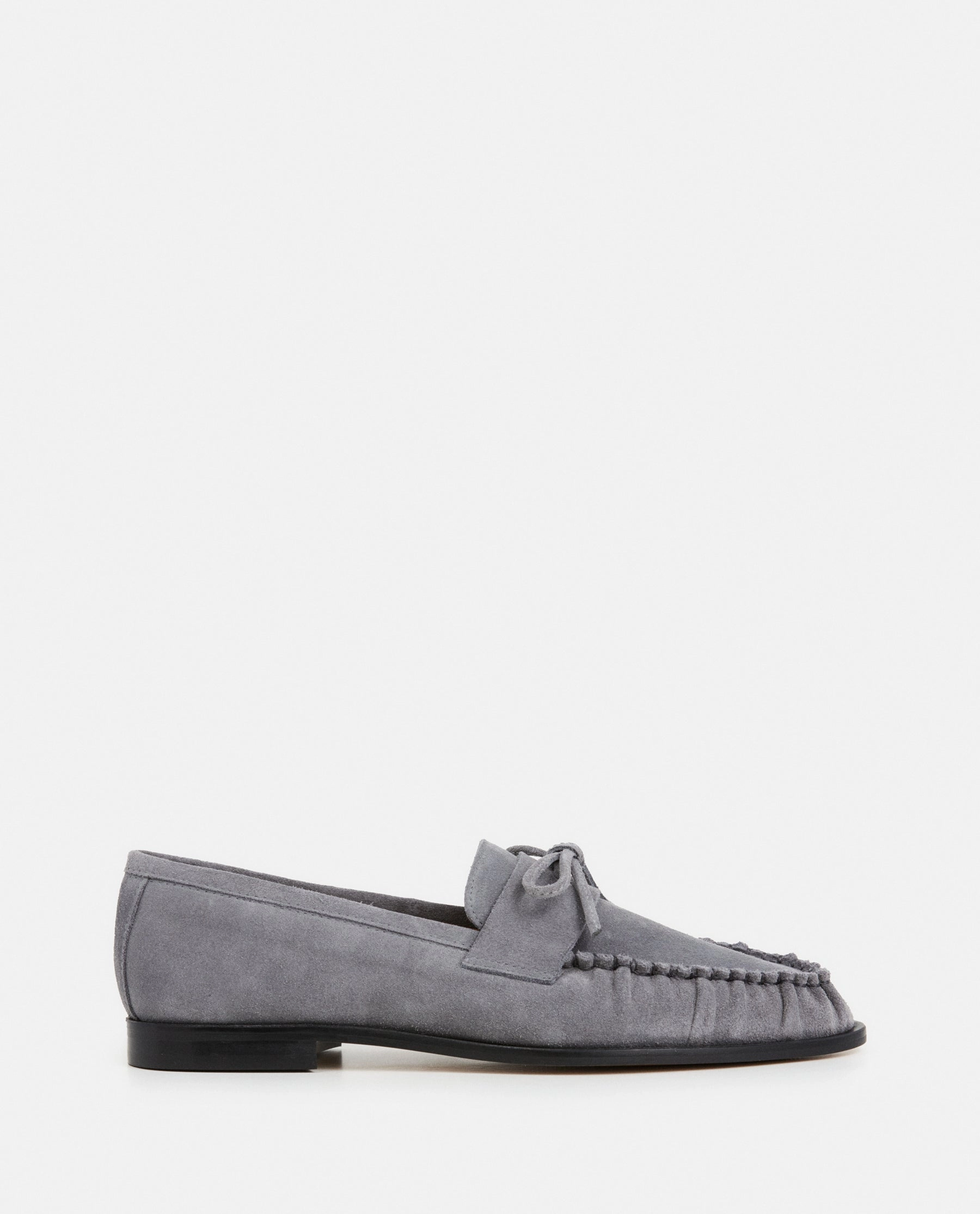Skip And Loafers Dylan Suede Stone Grey