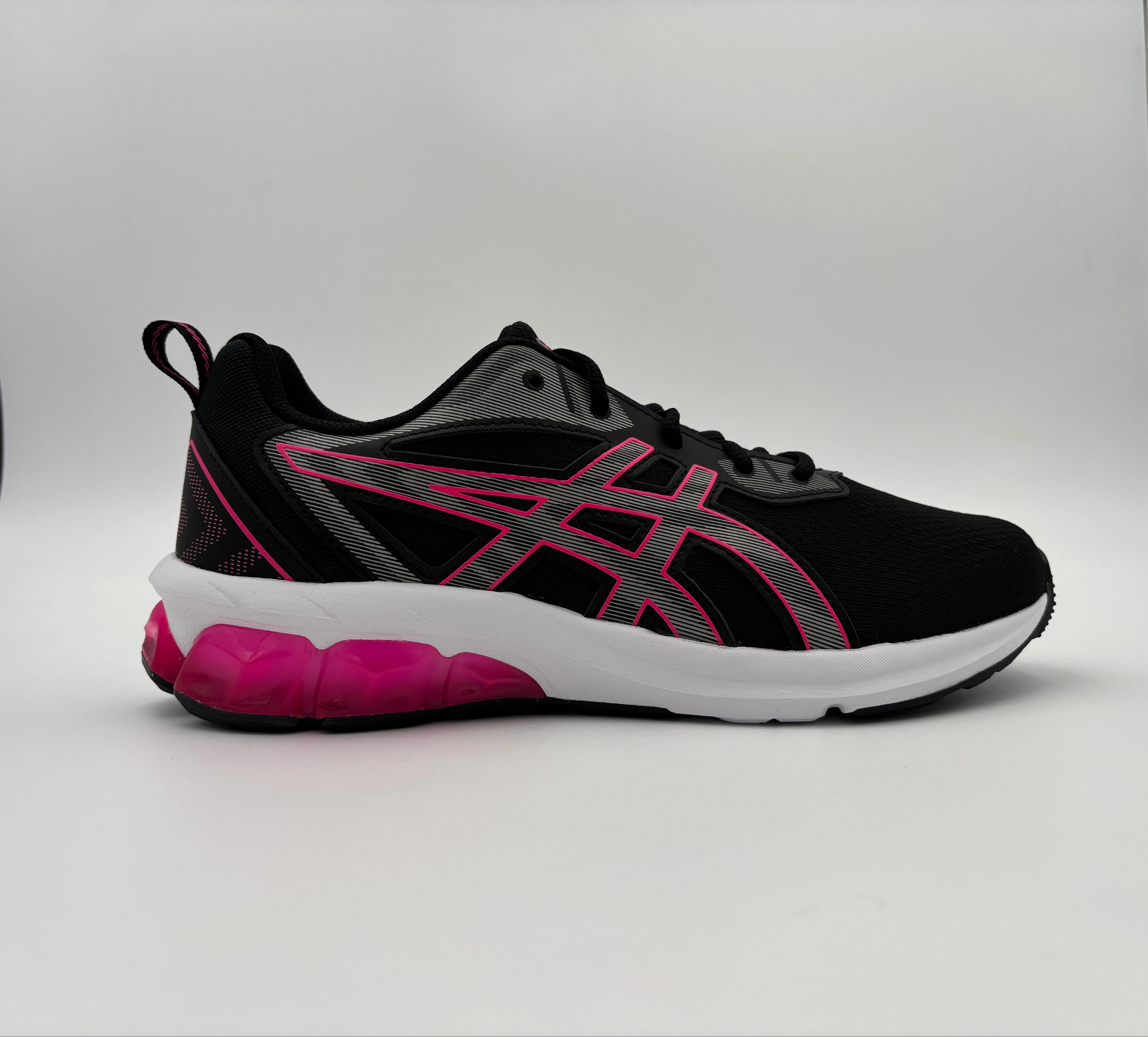 Asics Kid's Gel Quantum 90 Black/Pink Running Shoes Asics Ironman Shoes