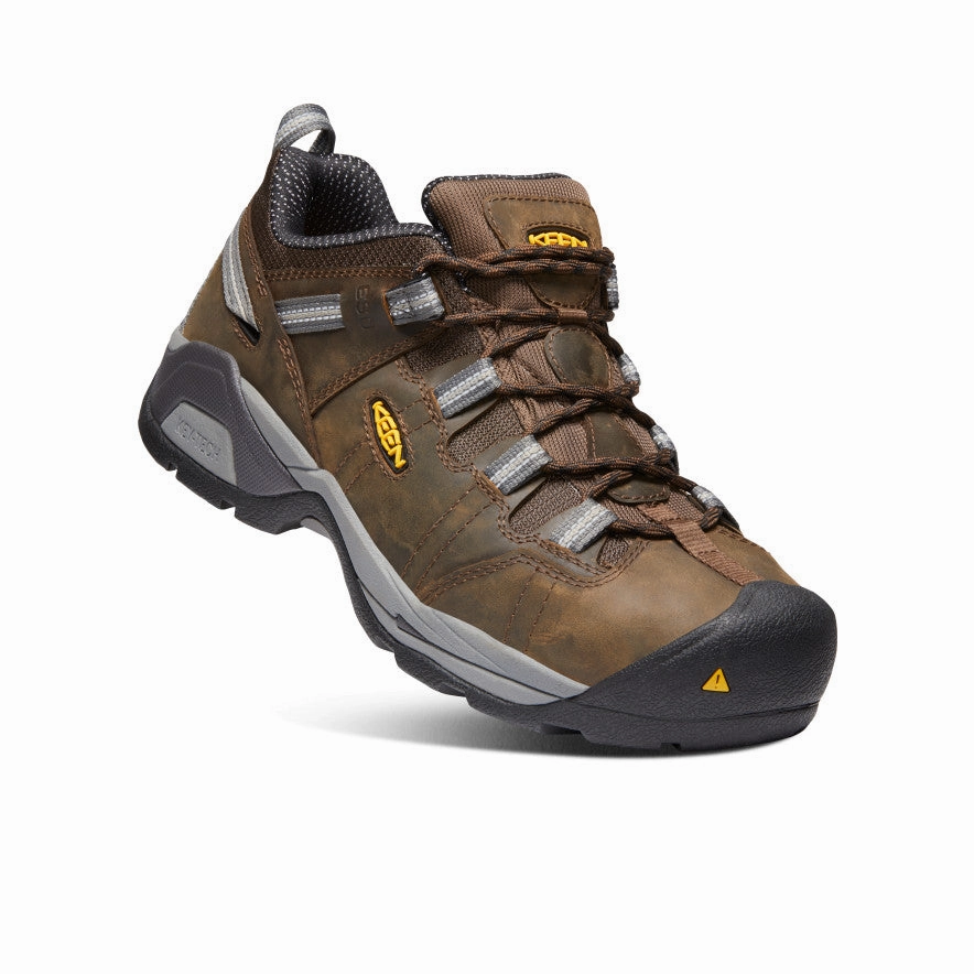Men's Detroit XT ESD (Steel Toe)  |  Cascade Brown/Gargoyle Lowa Renegade Gore Tex Mid Hiking Boots