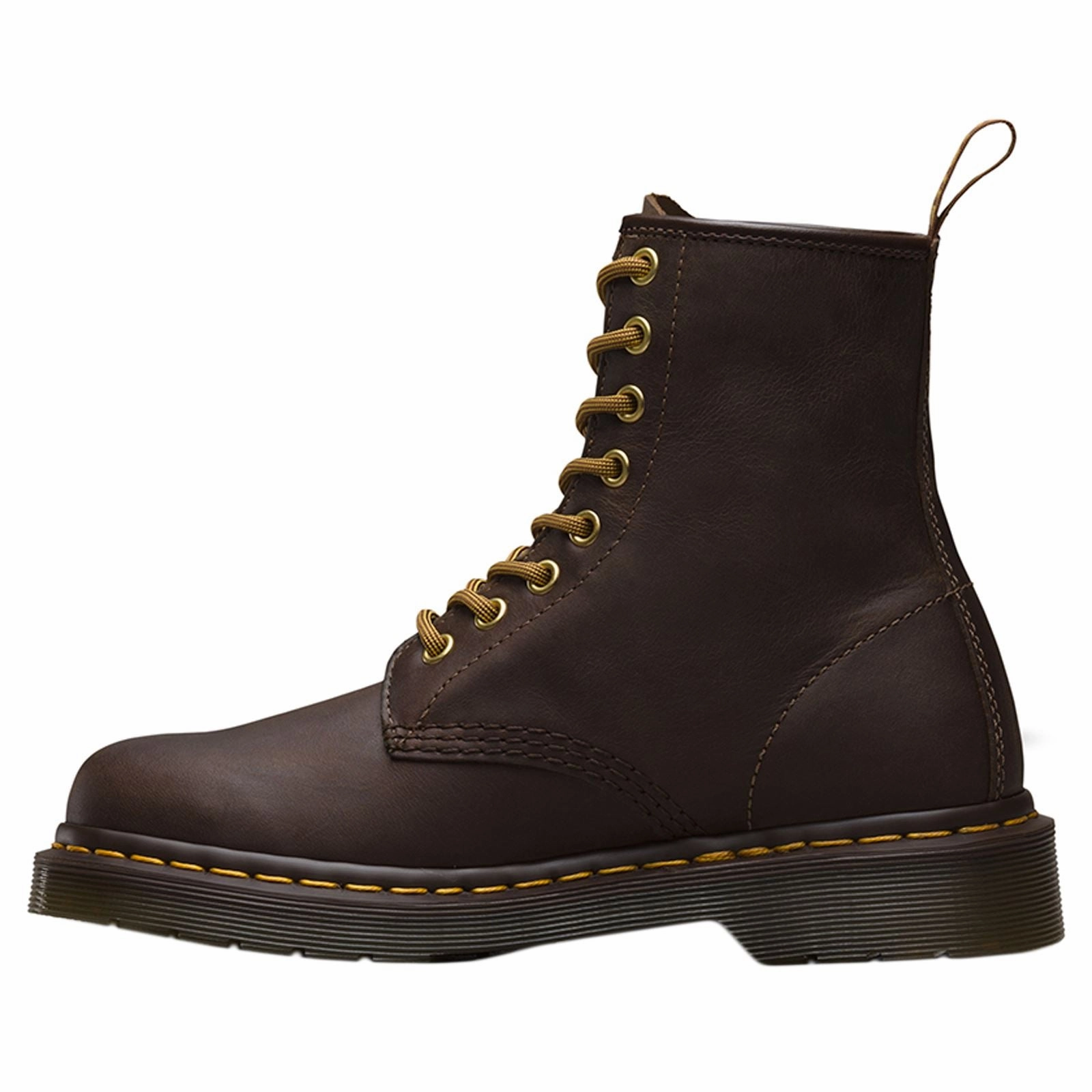 Dr. Martens 1460 8 Eyelet Crazyhorse Leather Unisex Ankle Aztec Boots Suede Booties Ankle Boots