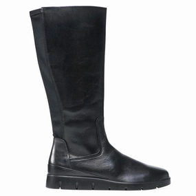 Suede Leather Boots Ecco Bella Leather Women's Calf Length Boots