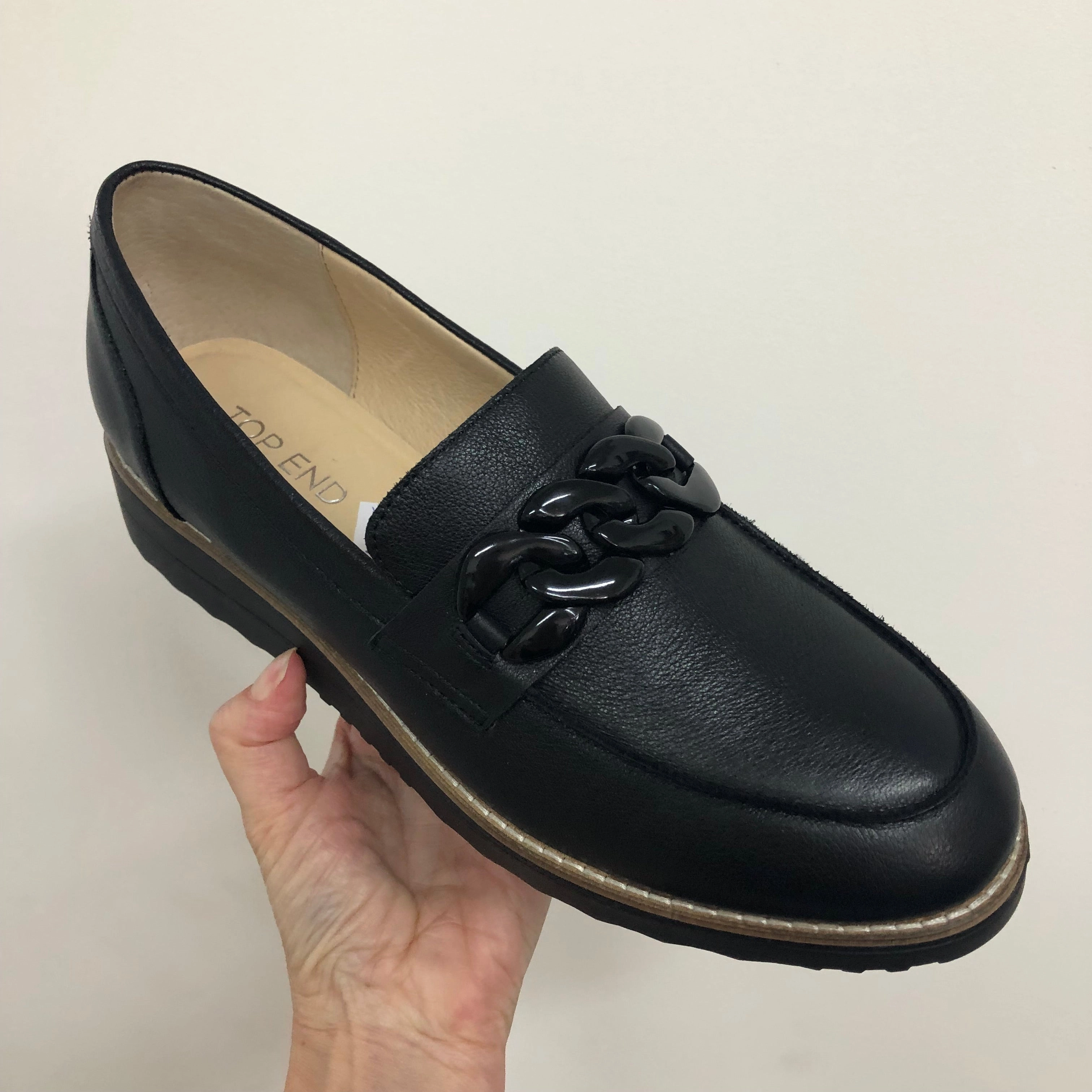 Loafers Catonsville Top End Ozama ~ Black ~ Dark Tan ~ NEW COLOUR VANILLA ~ Leather Loafer