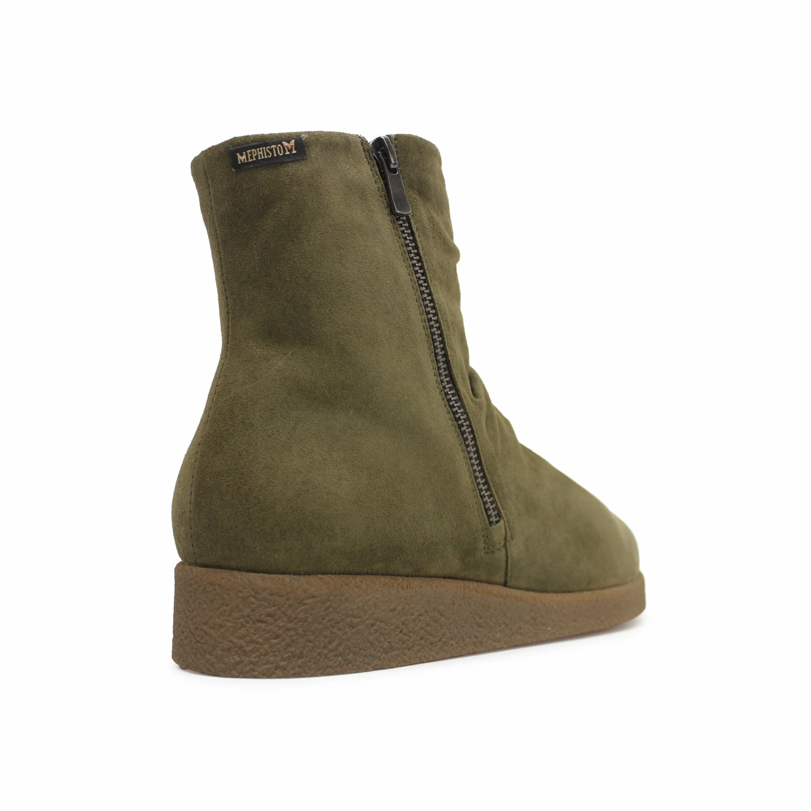 Mephisto Cassandra Leather Women's Ankle Loden Boots Riding Ankle Boots