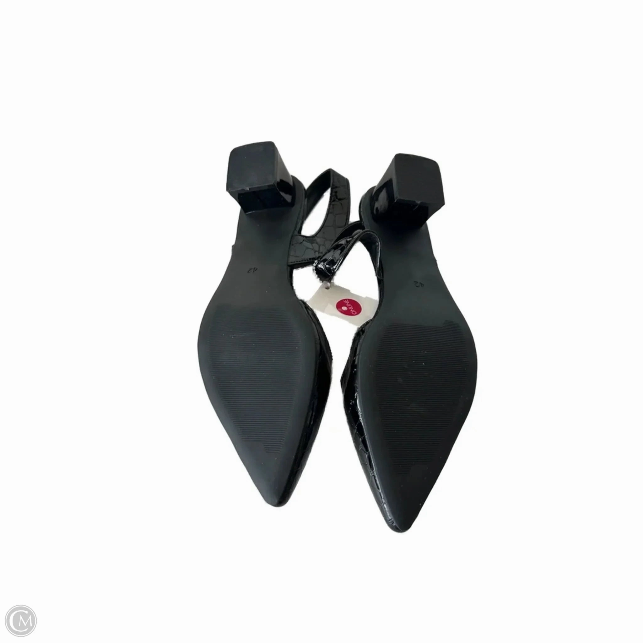 Heel Shoes Size 5 Shoes Heels Kitten By Clothes Mentor In Black, Size: 11.5