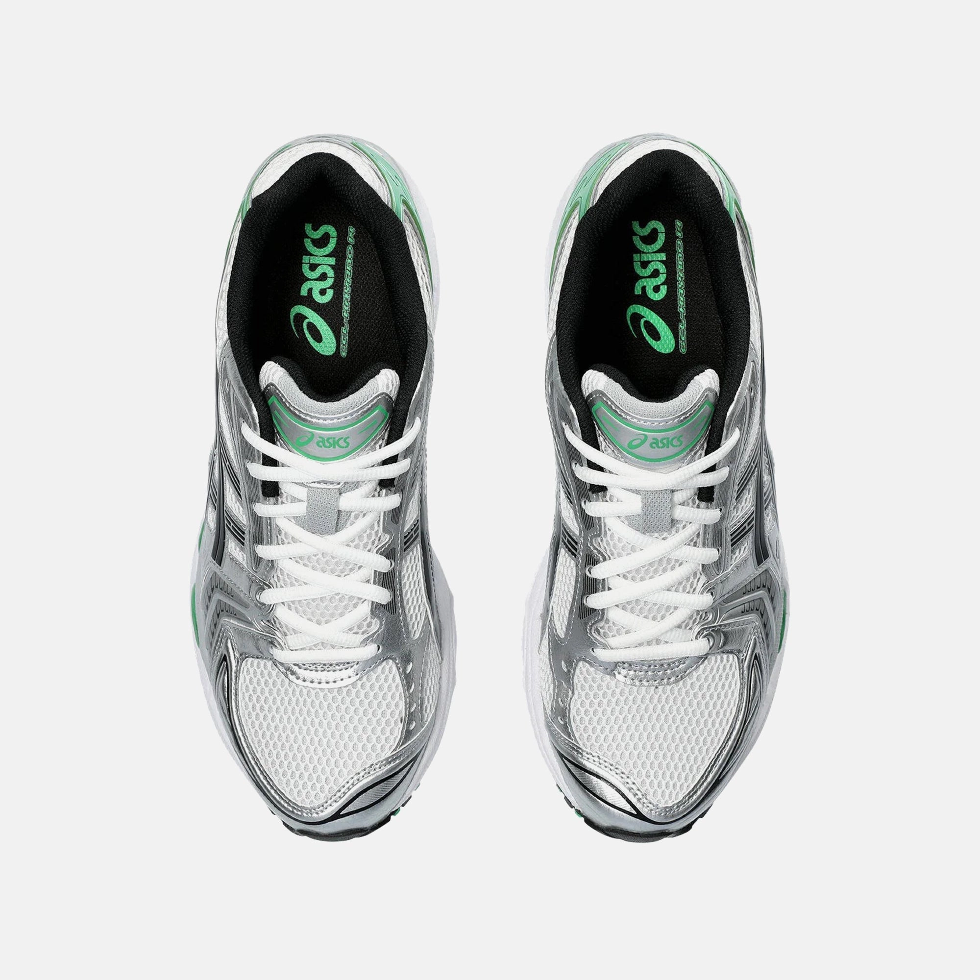 Asics Wide Fit Walking Shoes ASICS Gel-Kayano 14 - White / Malachite Green