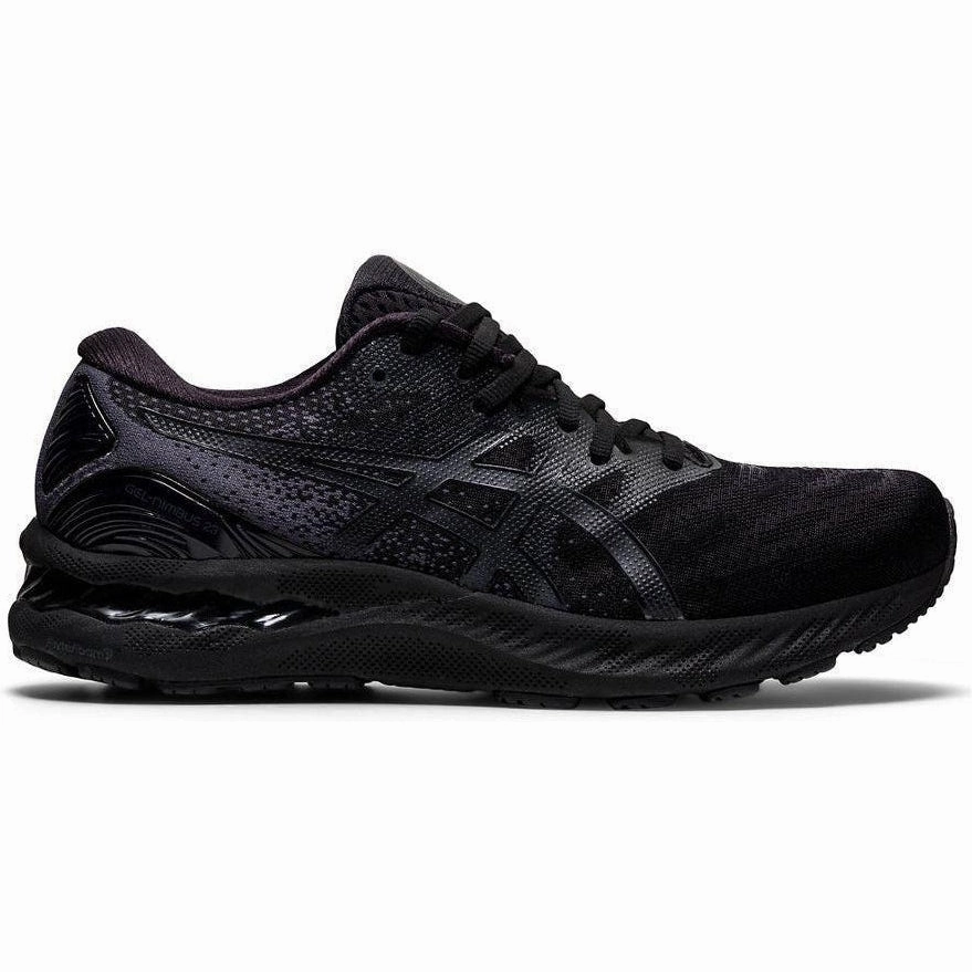 Asics Dan Gable Wrestling Shoes Men's Asics GEL-Nimbus 23, Black/Black, 12.5 4E Extra Wide