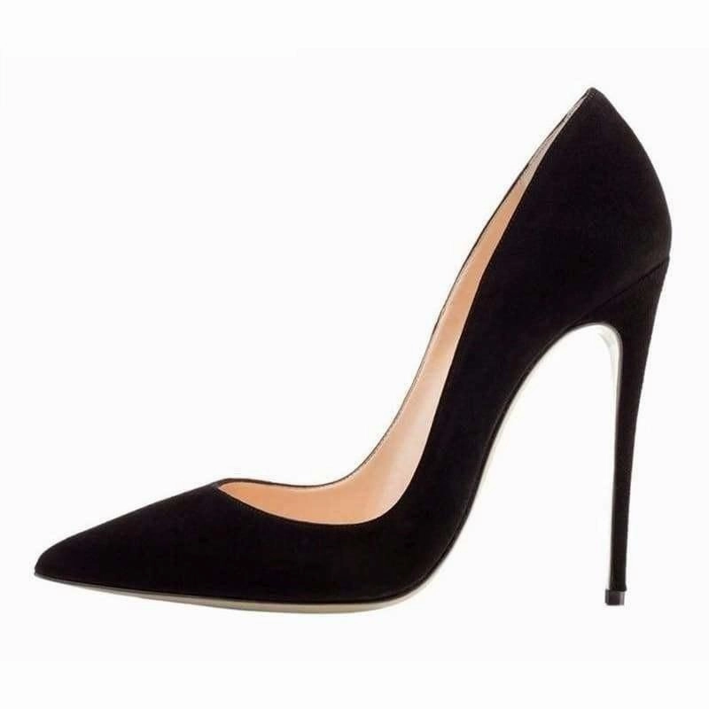 But I Make These High Heels Work Suede Leather Footwear Women Pumps