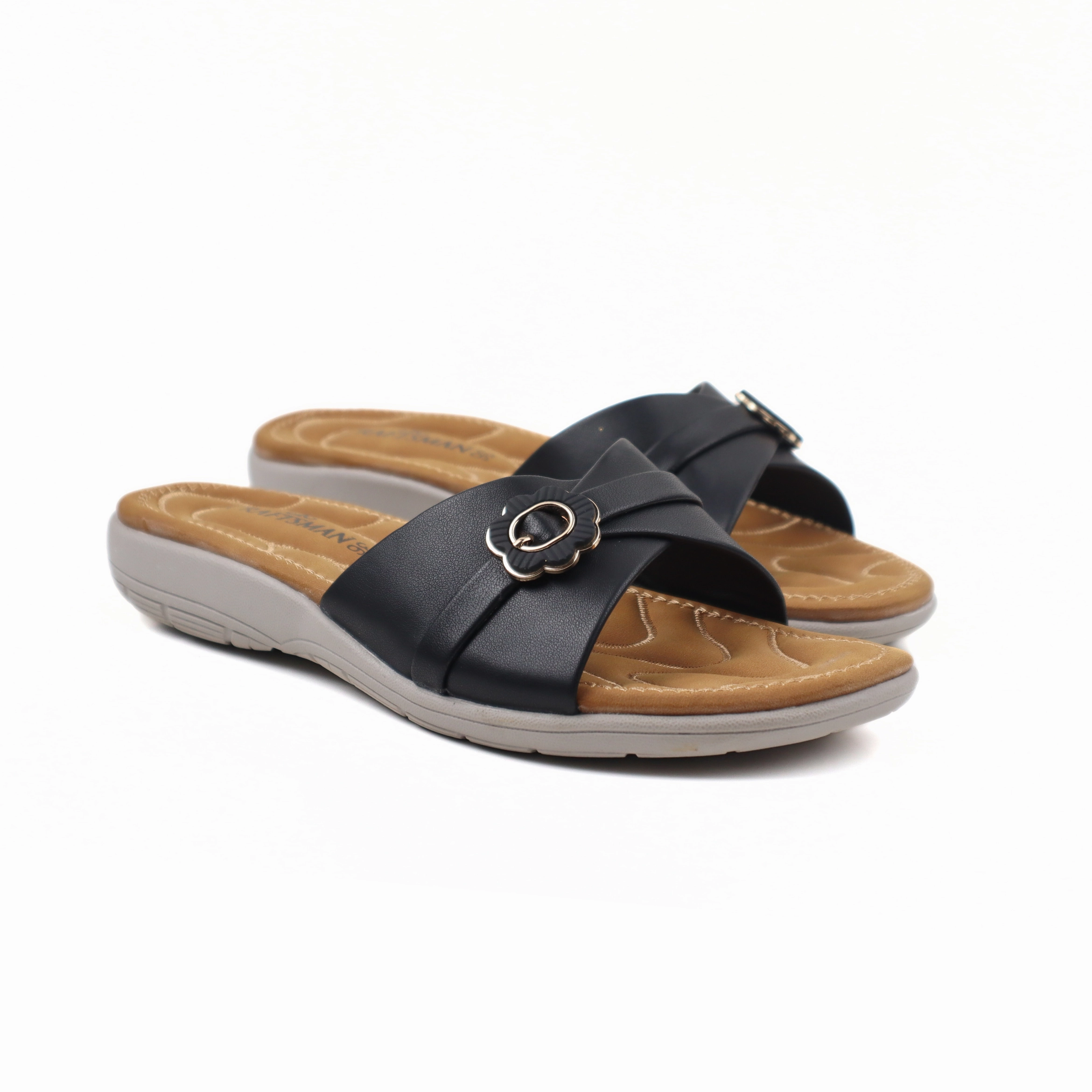 Gold High Heels Size 11 CRAFTSMAN WOMENS SLIP ON SANDALS