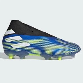 Adidas Jr Nemeziz   FG - Royal-Volt-Black Soccer Cleats For Center Backs