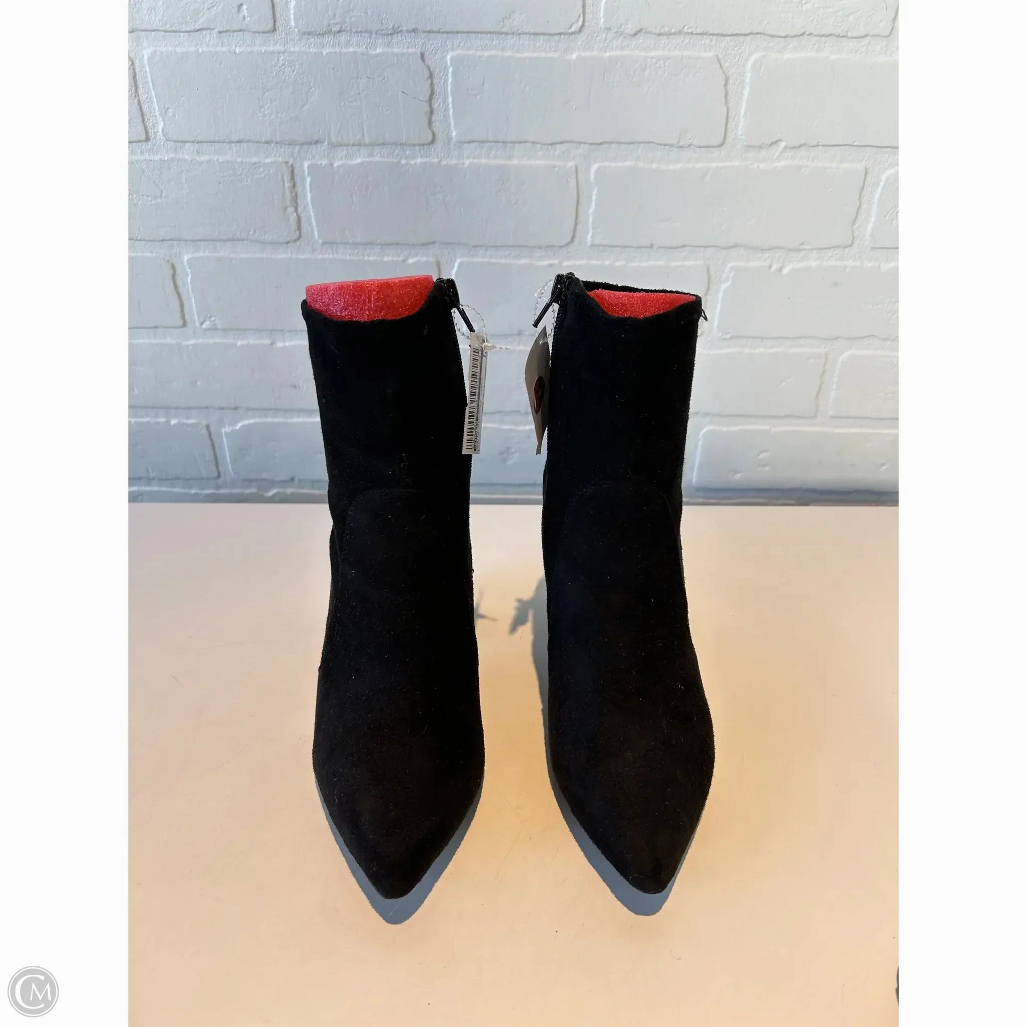 High Heel Sandals Boots Mid-calf Heels By Express In Black, Size: 6