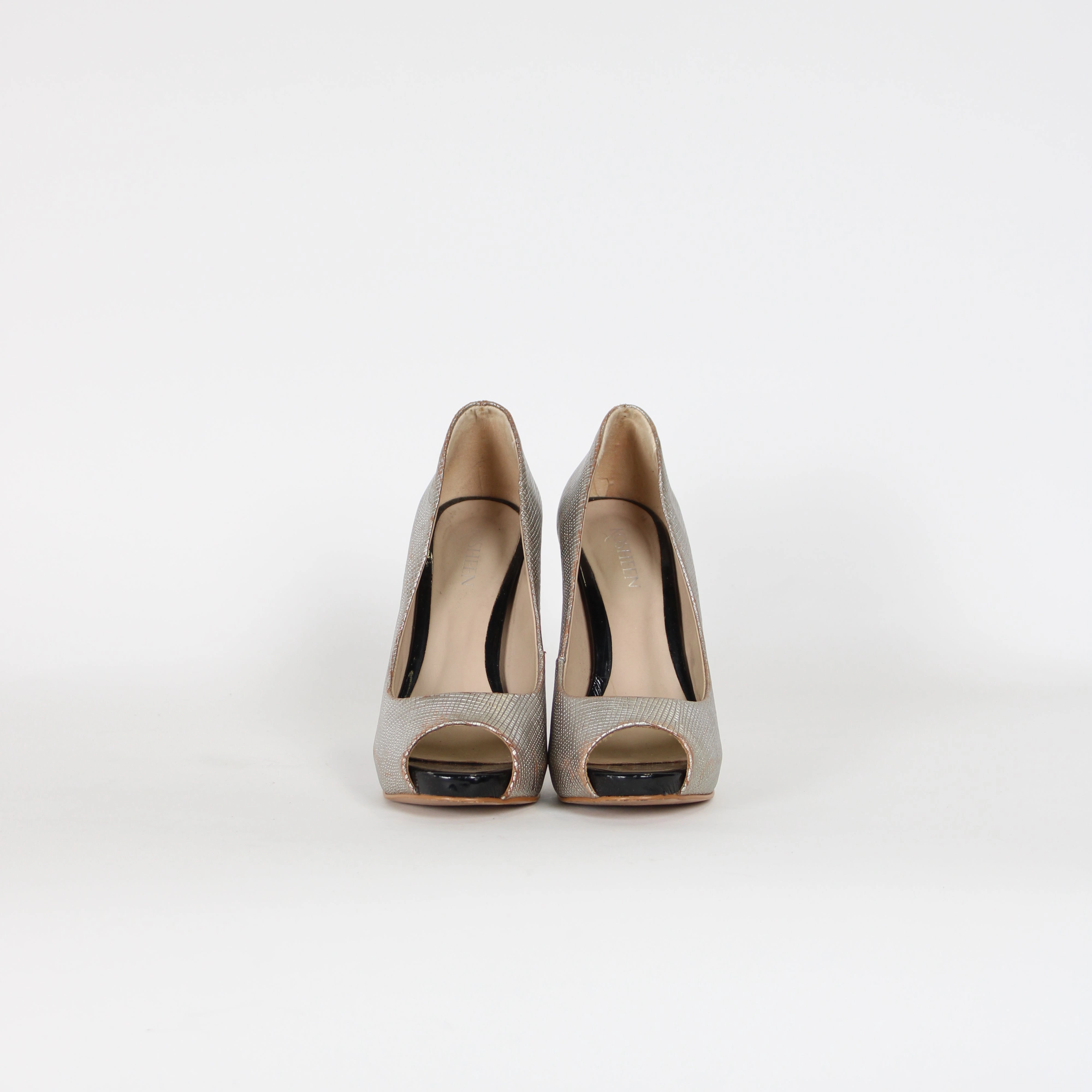 Kosheen Silver Stiletto Heels High Heels Anklet