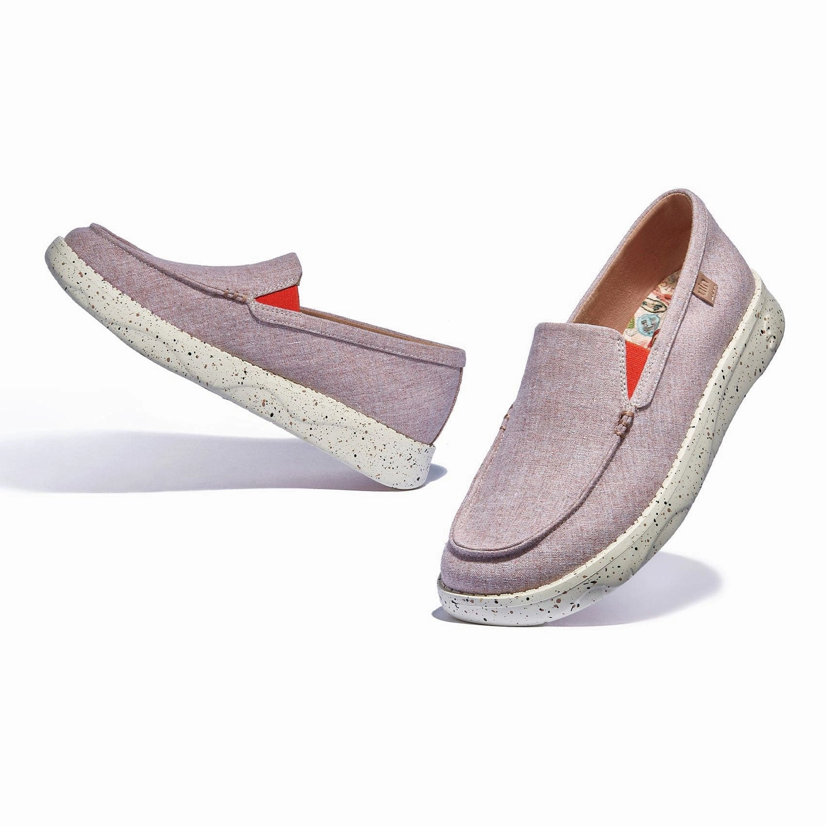 Braided Loafers Pale Pink Tarragona III Women