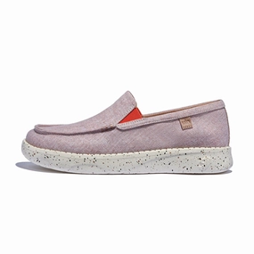 Silver Loafers Metallic Pale Pink Tarragona III Women