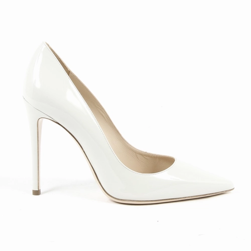 V 1969 Italia Womens Pump White ESTER Art Heels