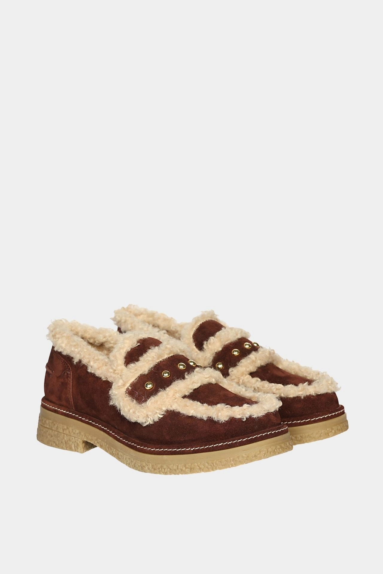 Jelavu Lisbon - Suede & Shearling Loafers Monolith Loafers