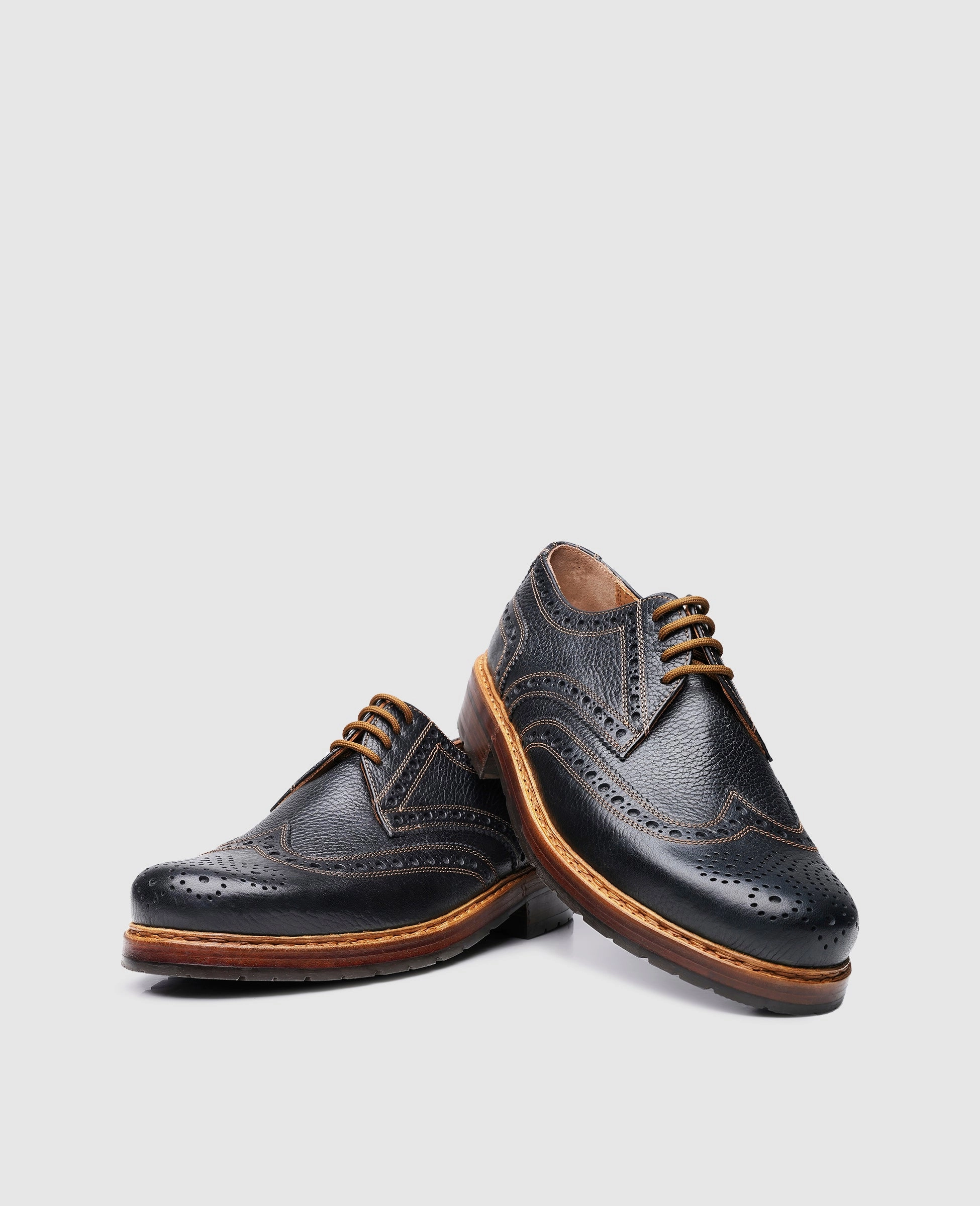Air Force Brogue Rio Full Brogue AZ - Black
