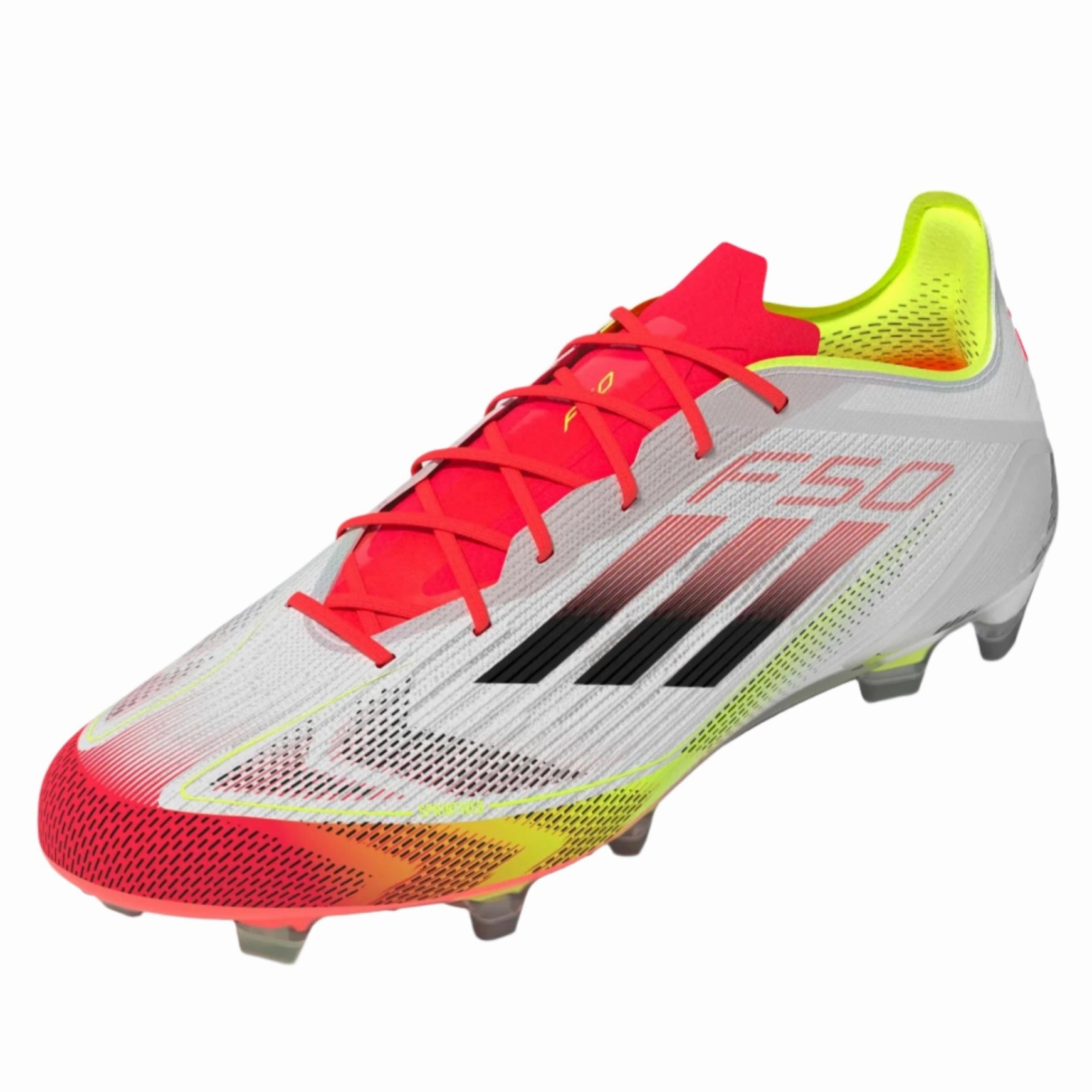 Best Defensive Soccer Cleats adidas F50 Elite FG Soccer Cleats (White/Black/Solar Yellow)