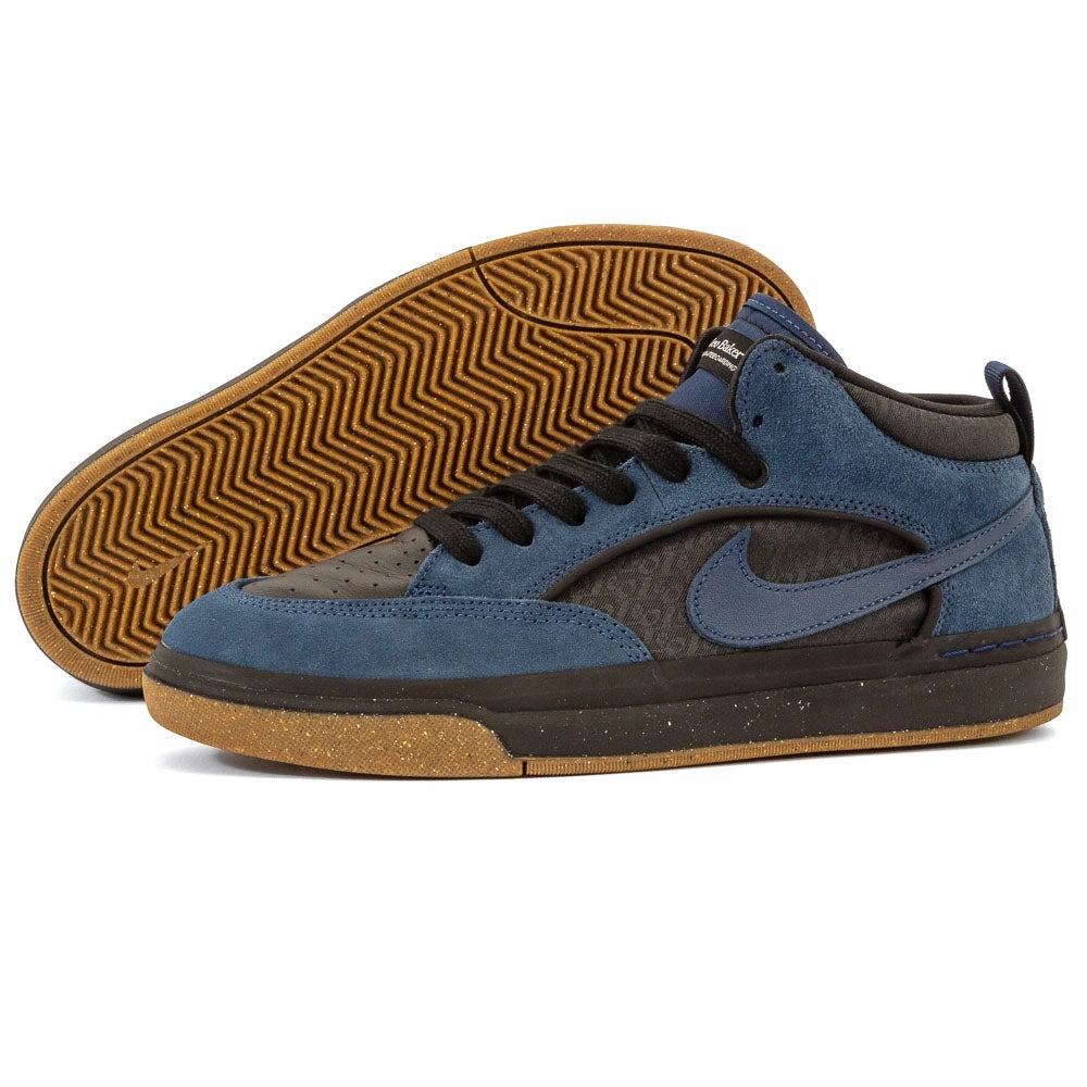 Nike SB - React Leo (Navy/Navy-Black-Anthracite) Nike Sport Football Shoes