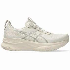 Women's Asics Gel-Kayano 32, White/Orange Glow, 7 B Medium Asics Shoes Everyday Comfort Amplifoam