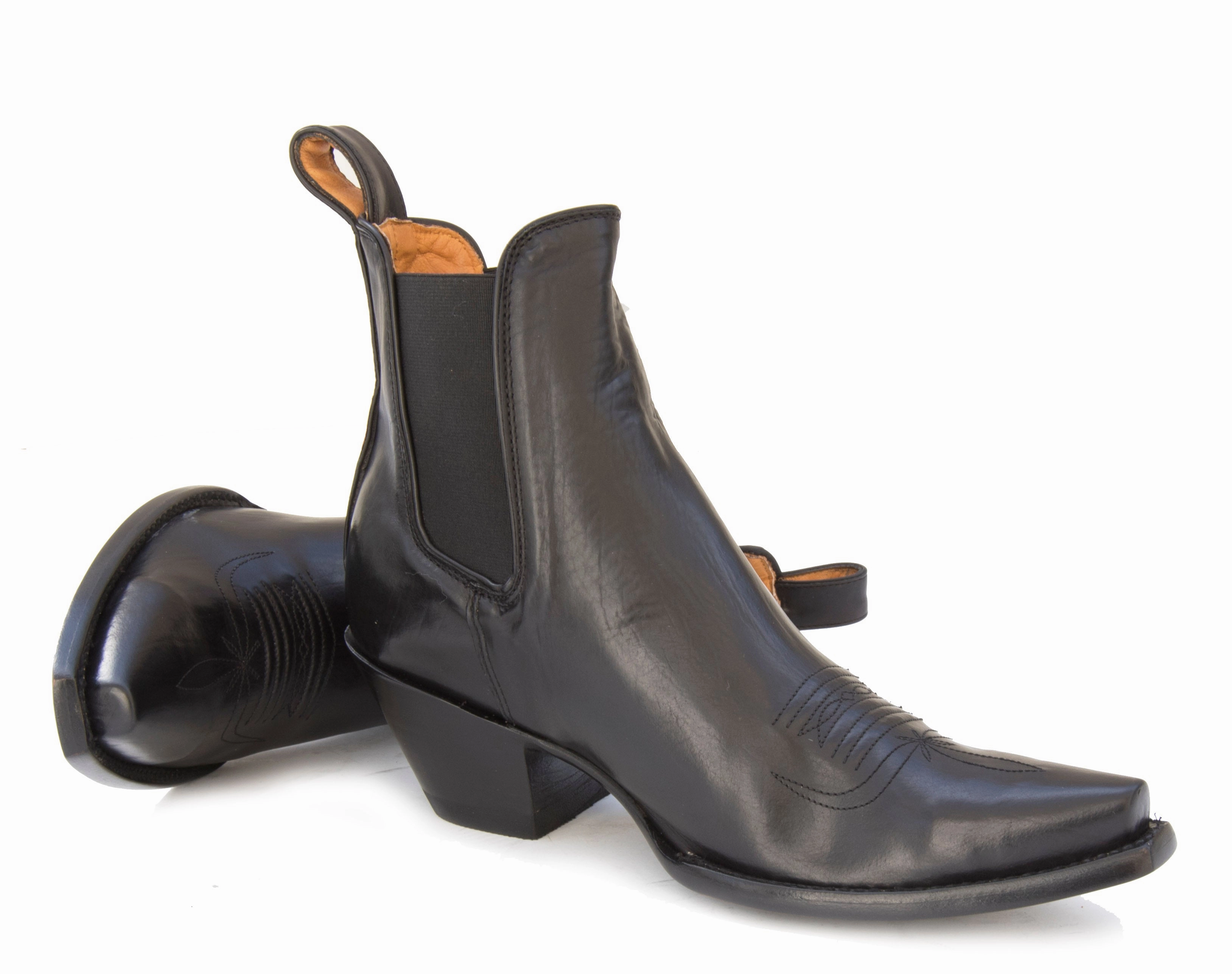 Cheap High Ankle Boots T4 Black ankle