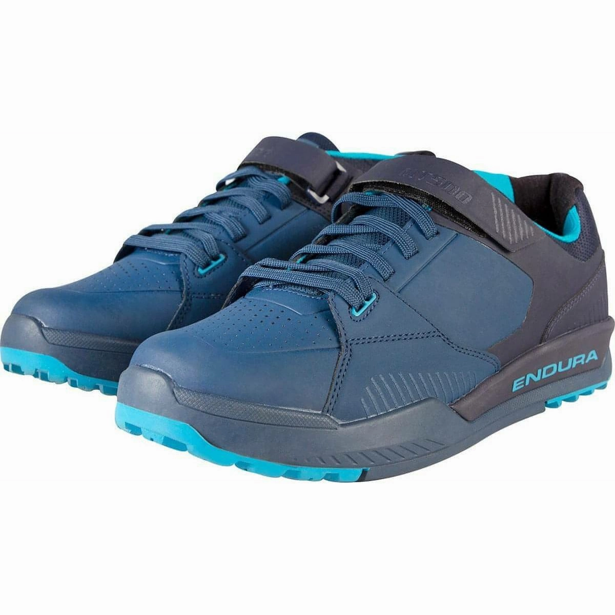 Ninja Climbing Shoes Endura MT500 Burner Clipless Mens MTB Cycling Shoes - Navy