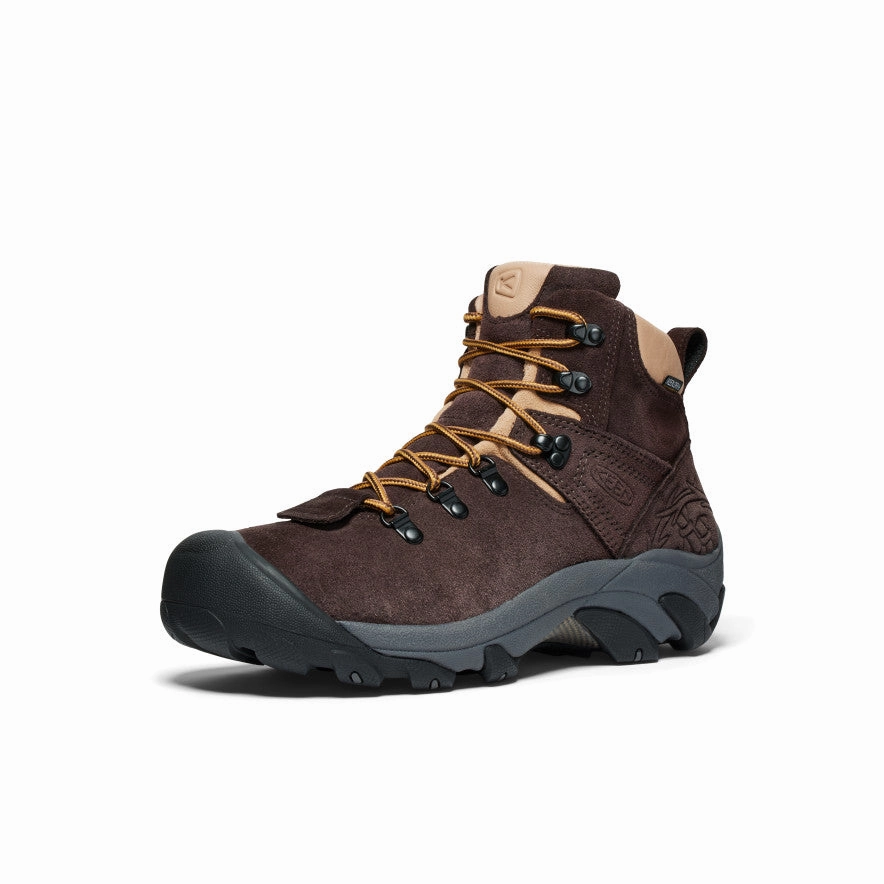 Sierra Trading Post Hiking Boots Men's Pyrenees Waterproof Hiking Boot x Mountain Research  |  Mountain Research Brown