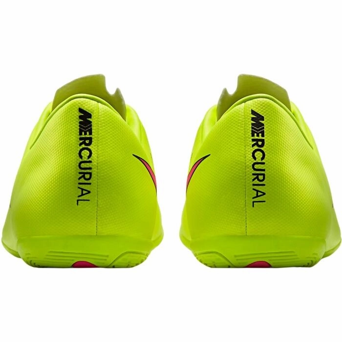 Infant Nike Shoes Nike JR Mercurial Victory V IC Youth Indoor Soccer Shoes - Volt/Black/Pink