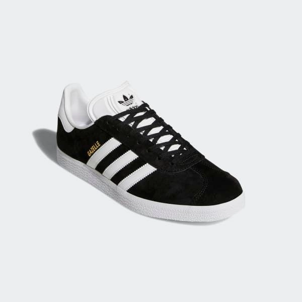 Adidas Men's Gazelle Shoes - Core Black / White / Gold Metallic Adidas 501 Shoes