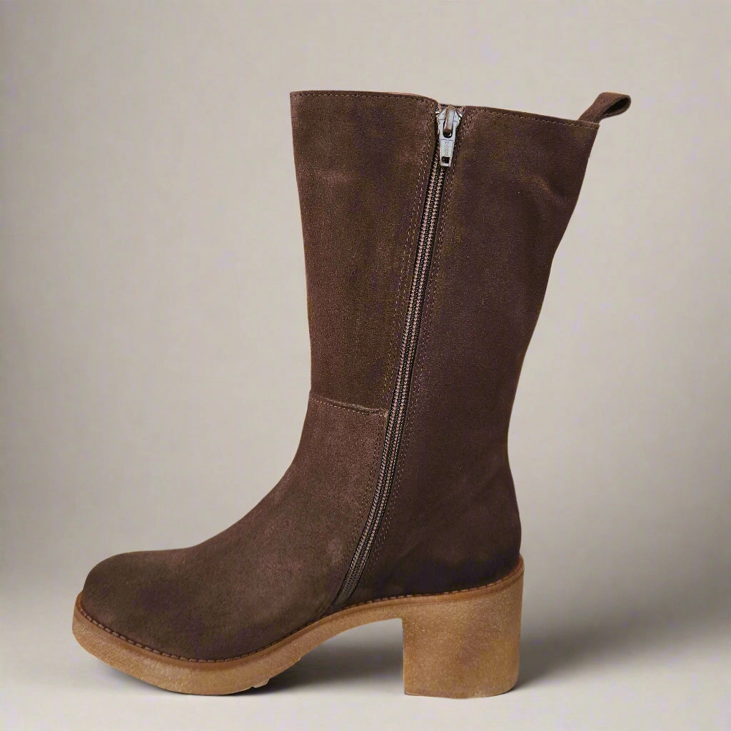 Eric Michael LAVERNE - BROWN Adventure Moto Boots