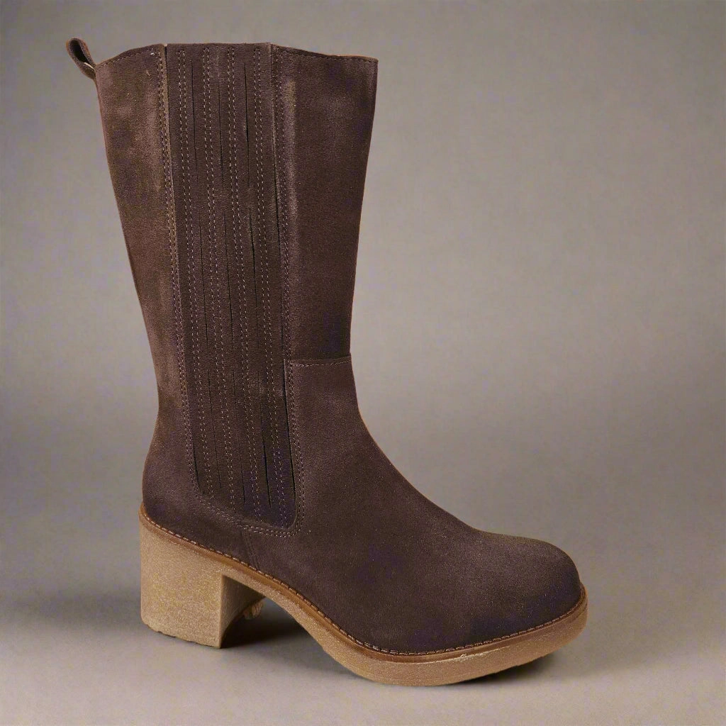 Eric Michael LAVERNE - BROWN Ostrich Boots