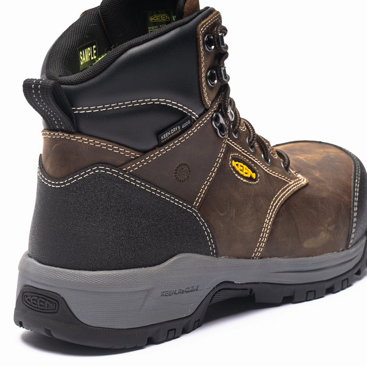 Evanston Insulated Men's 6" Composite Toe Work Boots 1031301 Best Waterproof Low Hiking Shoes