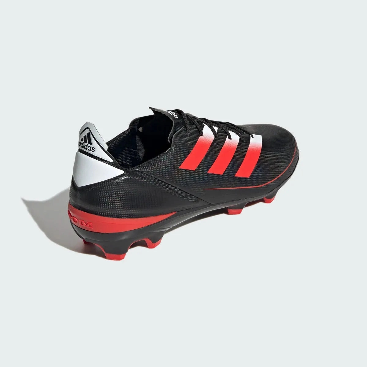 Adidas GameMode FG - Black-Red Soccer Cleats Size 11