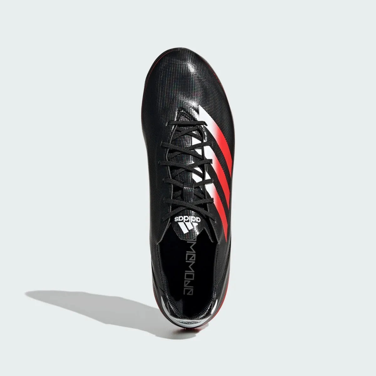 Adidas GameMode FG - Black-Red Cleats Soccer