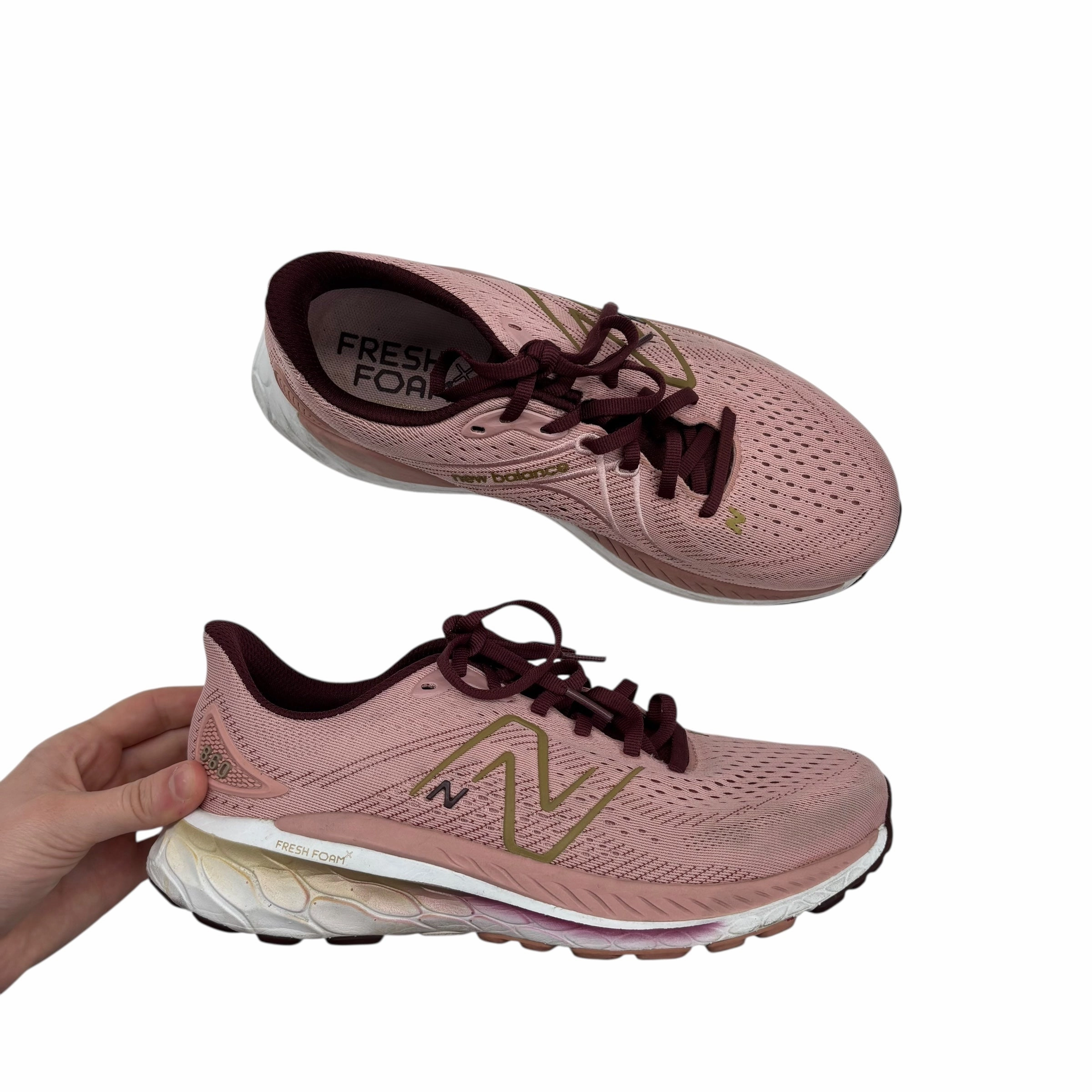 New Balance 5740 Women Shoes Athletic By New Balance In Pink, Size:9
