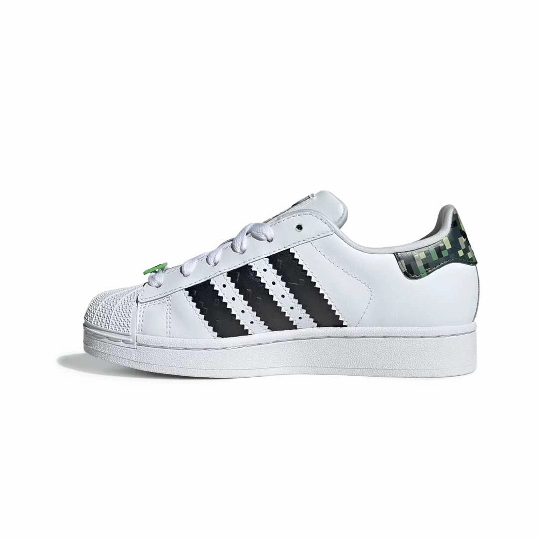 Adidas Hiking Shoe Reddit adidas - Kids' (Junior) adidas Superstar II x Minecraft Shoes (JQ8749)