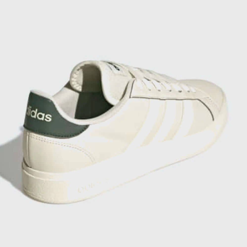 Adidas Mens Grand Court Base 2.0  Sneakers White Adidas Kermit Shoes