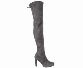 Stuart Weitzman Women's Highland Suede Over-the-knee Boot Cloudrock 2 Waterproof Hiking Boots