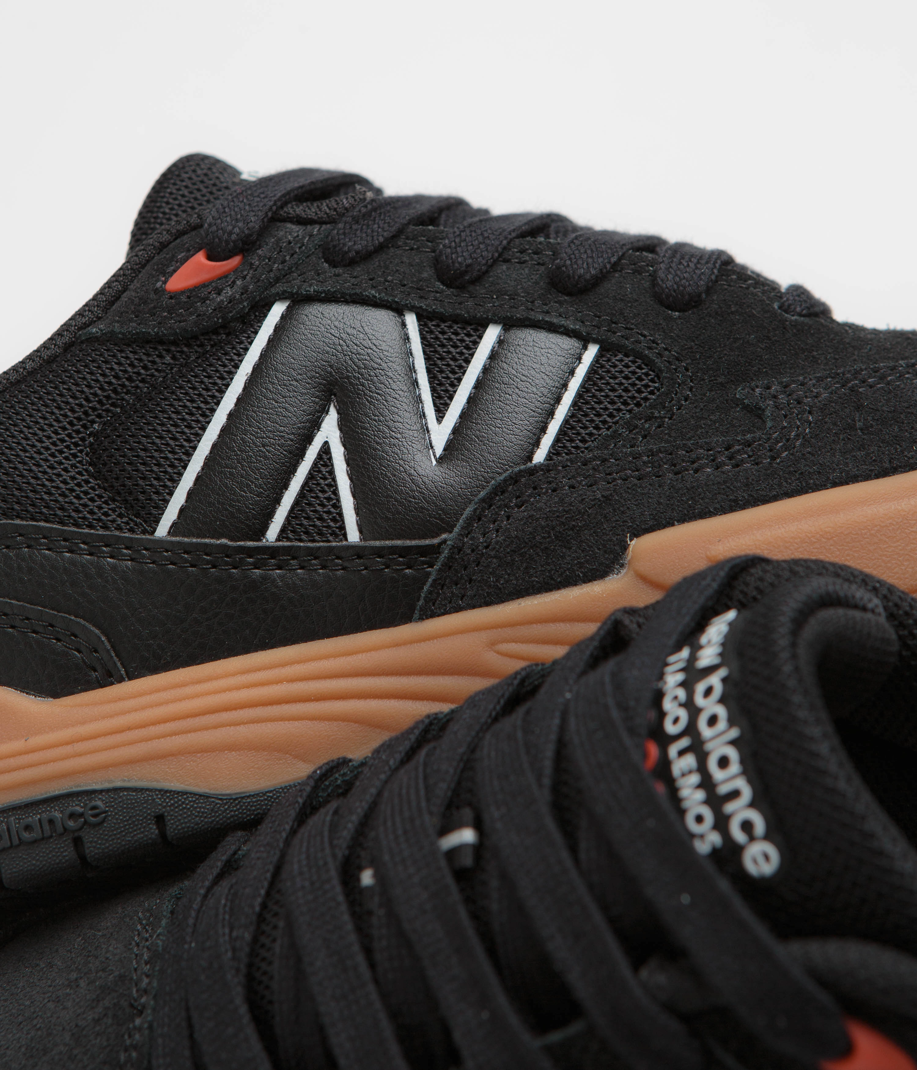 New Balance 5090 New Balance Numeric 808 Lite Tiago Lemos Shoes - Black / Gum / White