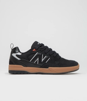 New Balance Numeric 808 Lite Tiago Lemos Shoes - Black / Gum / White New Balance 9060 Red And Grey