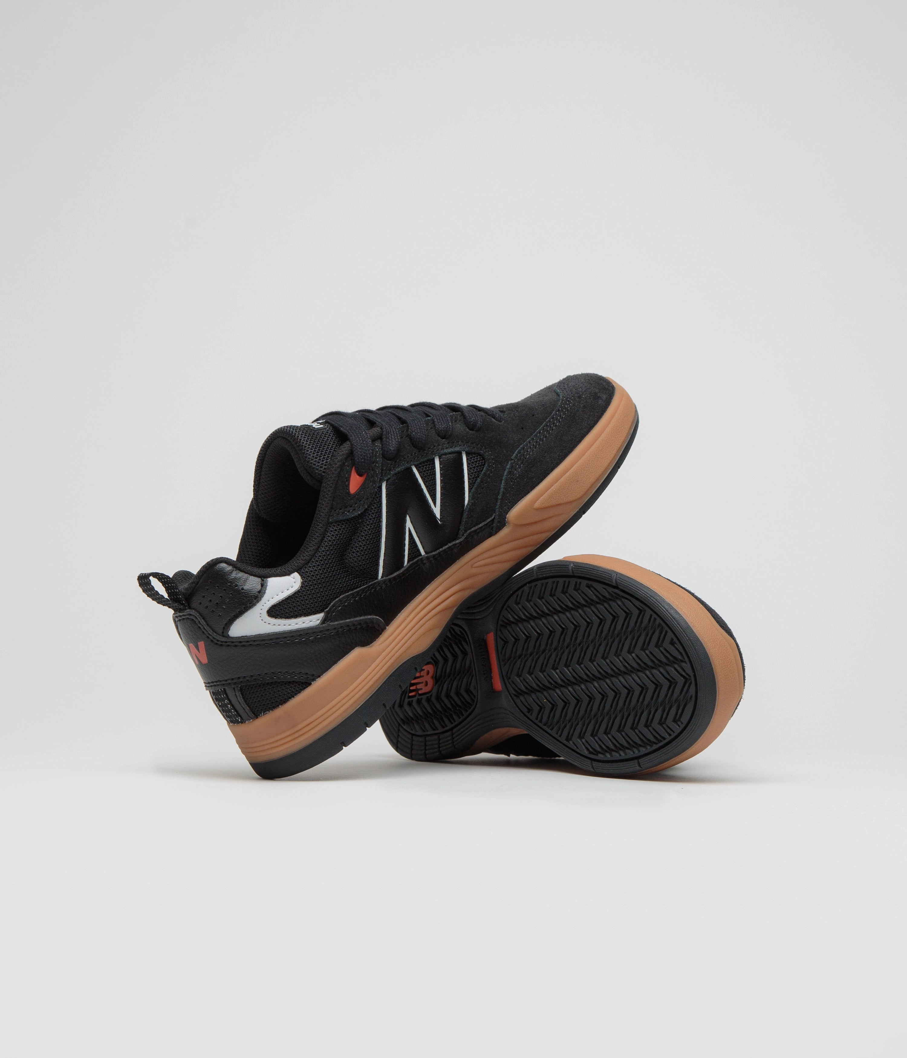 New Balance 9060 Rosada New Balance Numeric 808 Lite Tiago Lemos Shoes - Black / Gum / White