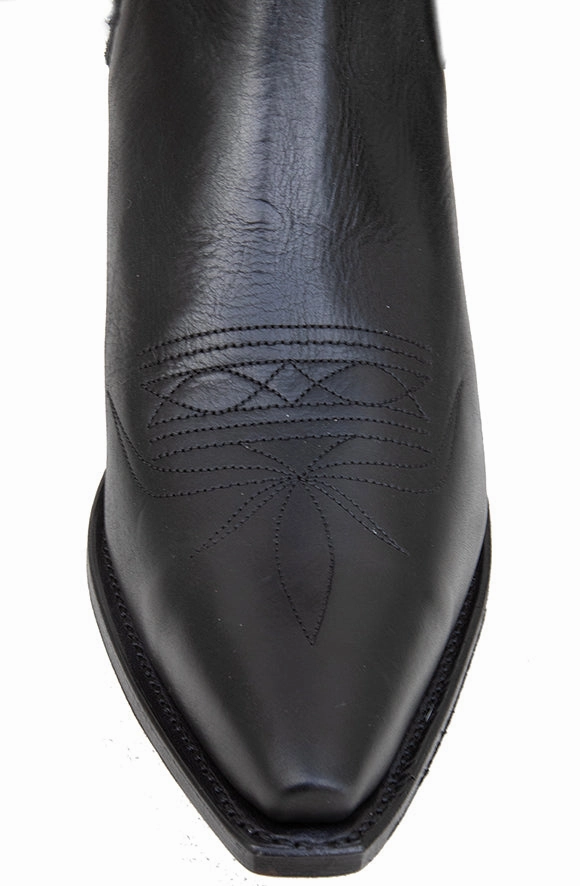 Black Leather Ankle Boots Ankle Boots Fat Calves