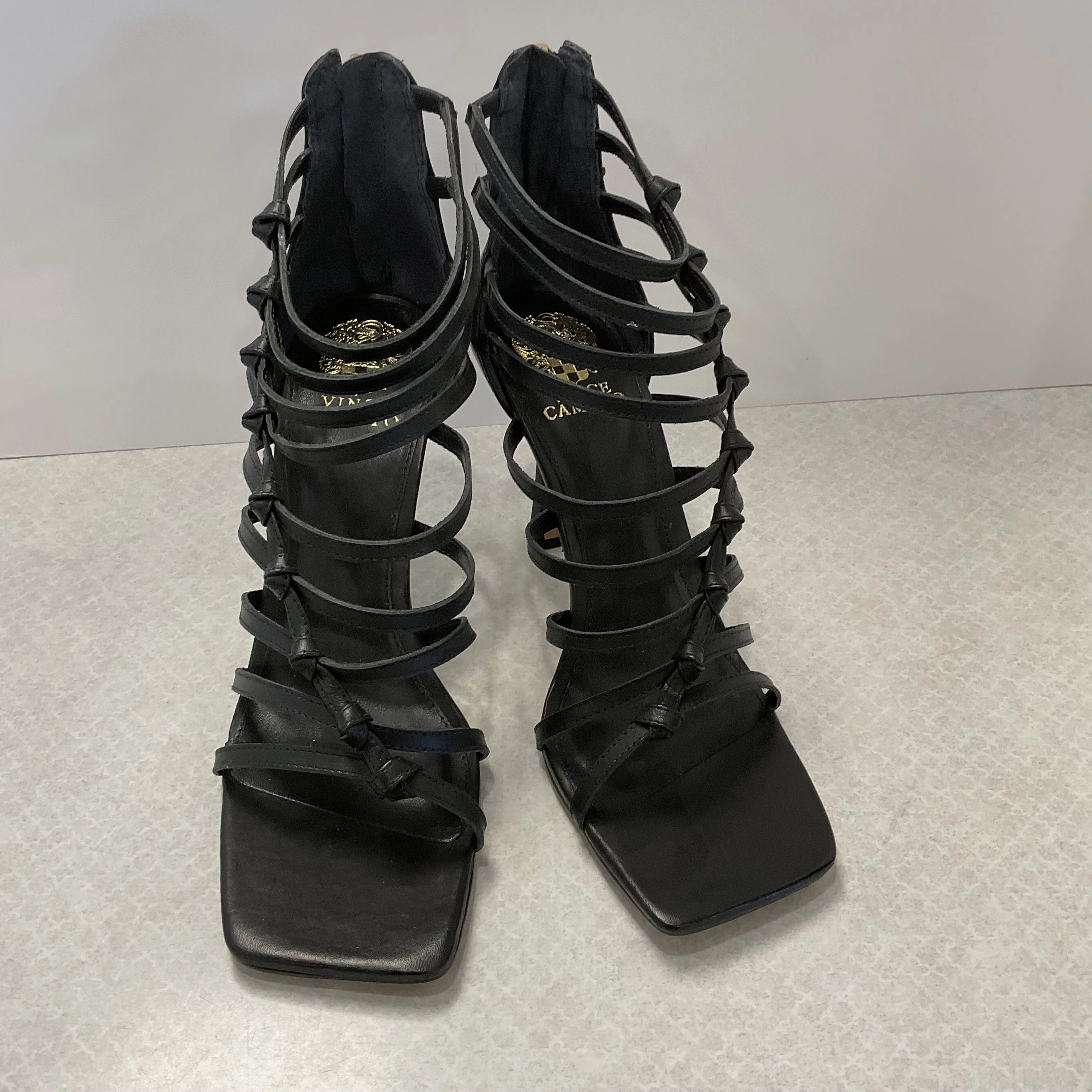 Sandals Heels Stiletto By Vince Camuto  Size: 10 High Heel Mid Calf Boots