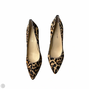 High Heel Mules Closed Toe Shoes Heels Kitten By Ivanka Trump In Animal Print, Size: 8